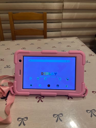 Fotorecensie van een klant over DEPLAY Kids Tablet SMART 5 | Beste Kindertablet | Blauw of Roze