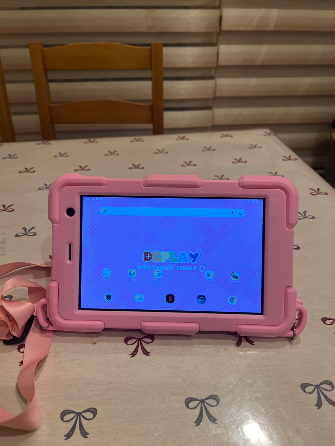 Customer photo review of DEPLAY Kids Tablet SMART 5 | Beste Kindertablet | Blauw of Roze