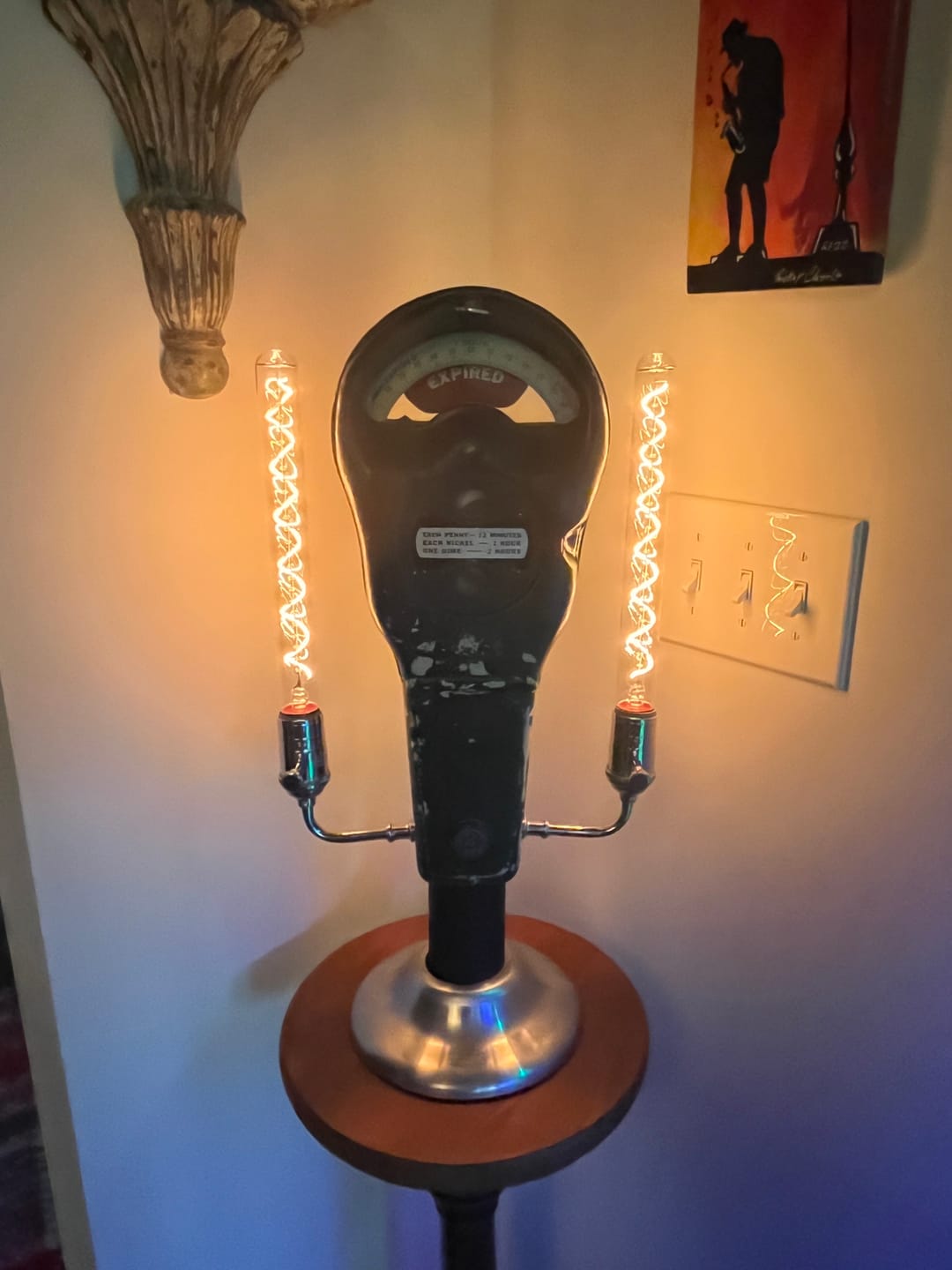 Customer photo review of Beacon Tube Vintage Bulb - 40 Watt - 11.75 in. Length - Clear