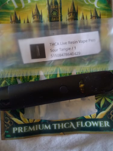 Customer photo review of THCA Live Resin Vape Pen