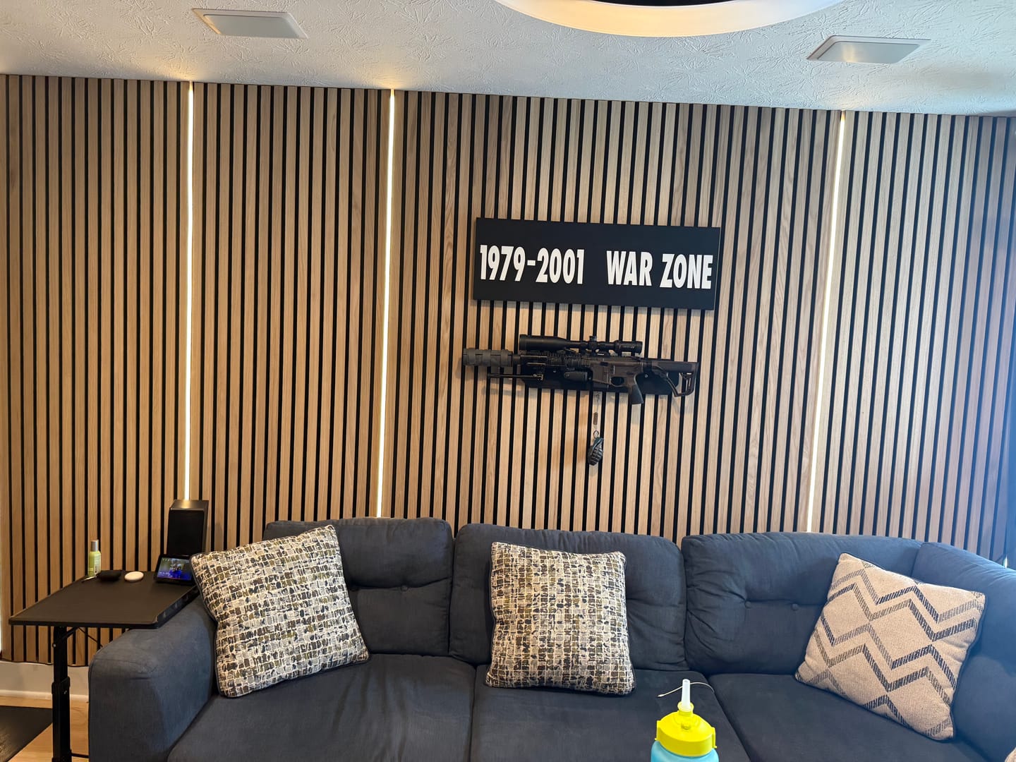 Customer photo review of Luxe LED™ Slat Wall Light Kit