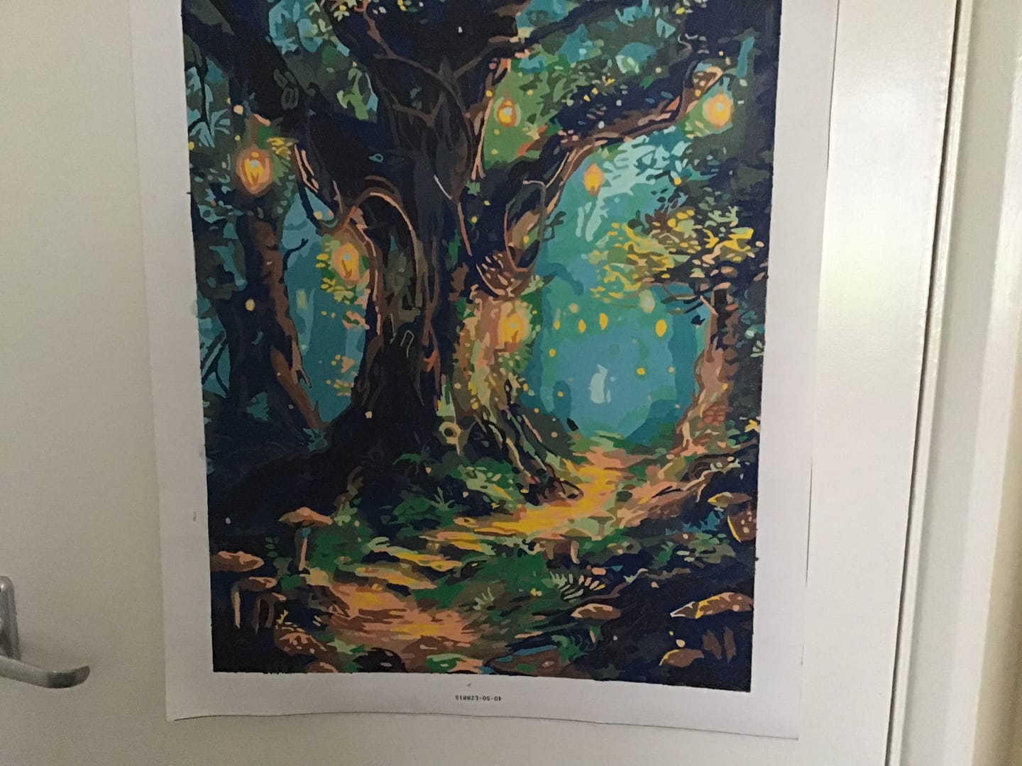 Customer photo review of Hanging Lights Forest