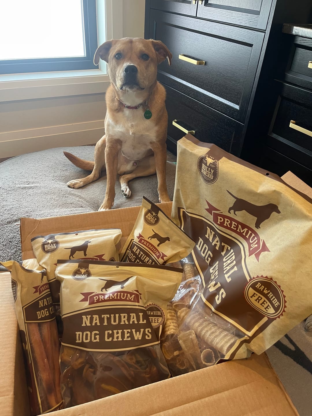 Customer photo review of 6 Inch Beef Jerky Strip