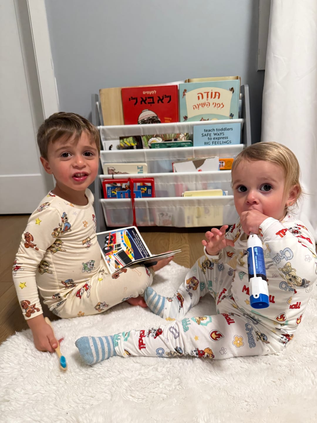 Customer photo review of PAW Patrol: Playful Pups Bamboo Kids Pajamas