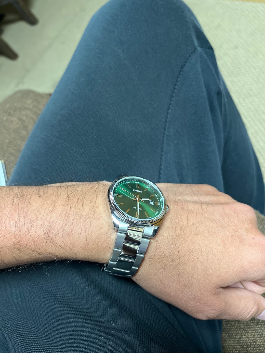 Customer photo review of Reloj Casio Análogo MTP-1302D-3AJF Verde 38,5mm JDM