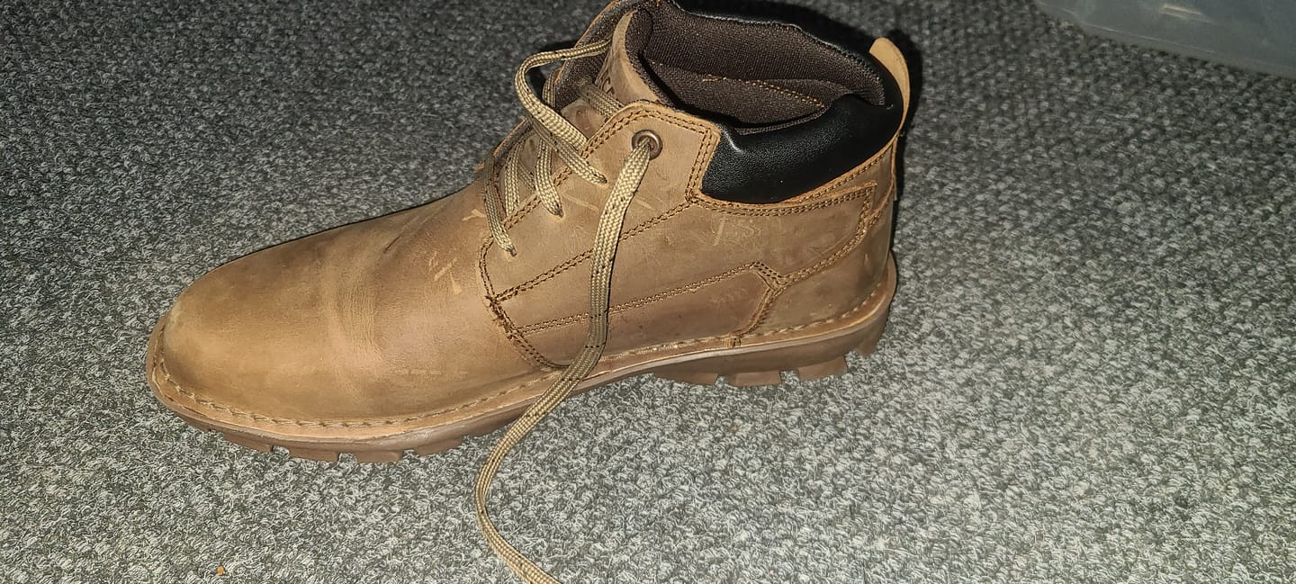 Customer photo review of ZIZI 3.0 NUBUCK TAN