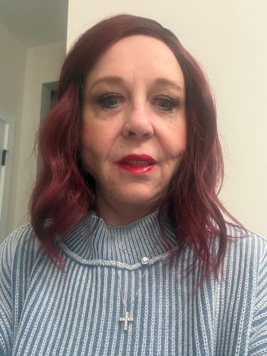 Customer photo review of Holiday Mystery Wig