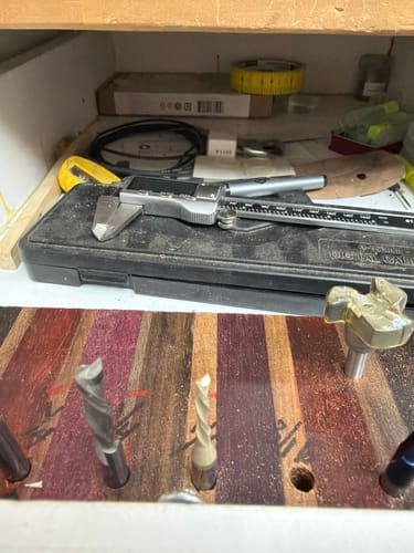 Customer photo review of 1/8'' x 3/4'' Downcut - 1/4'' Shank - DC2175