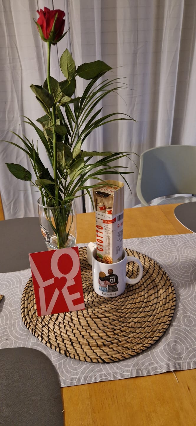 Customer photo review of Jeden Tag - Paar-Tasse