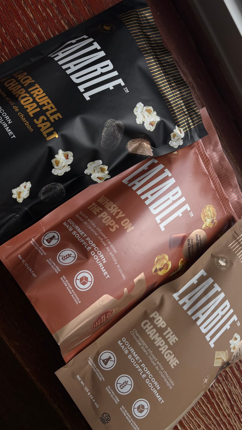 Customer photo review of Whisky on the Pops (125g) - Scotch Infused Caramel Popcorn