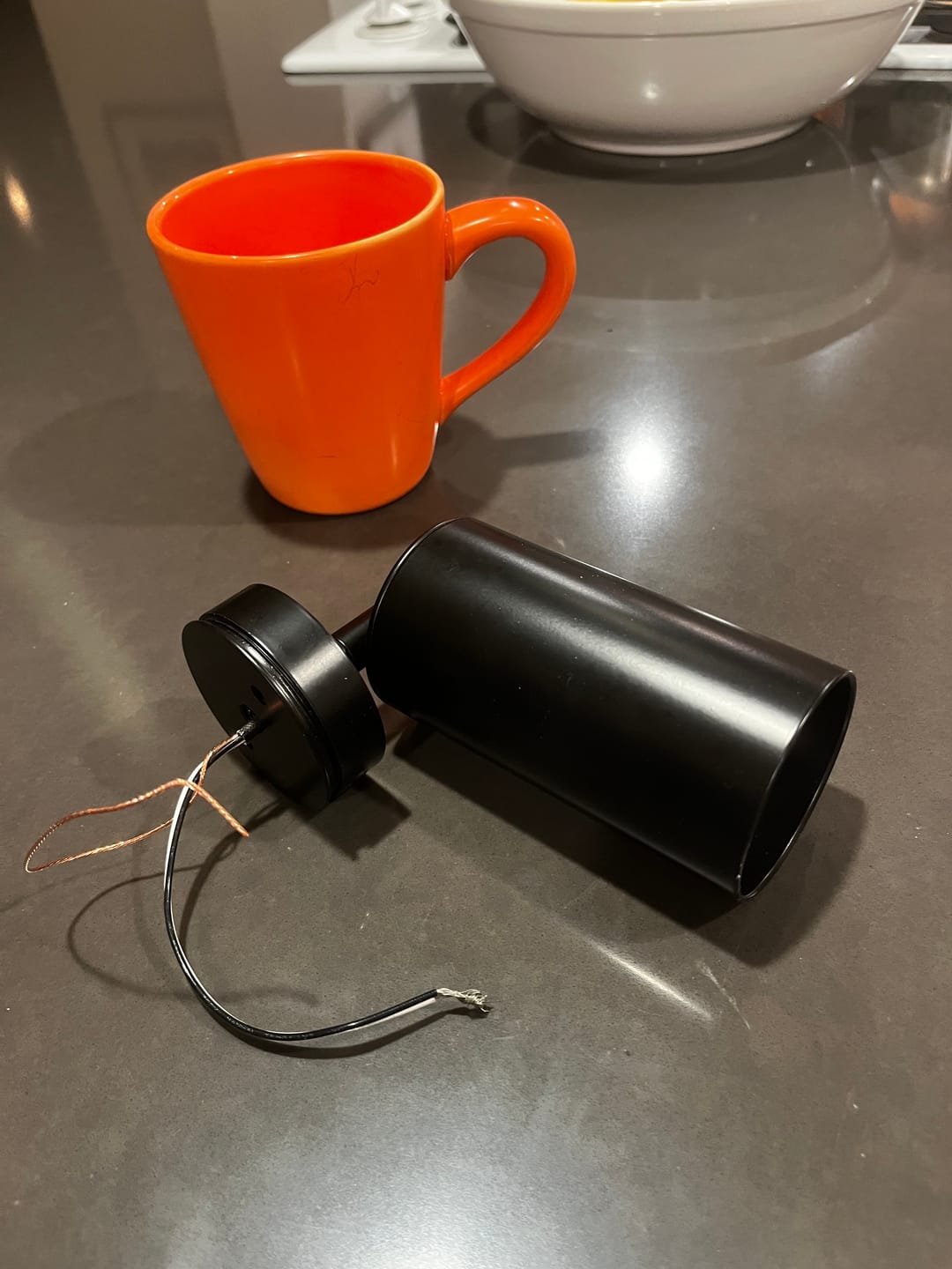 Customer photo review of Modern 1-Light GU10 Adjustable Ceiling Spot Light Track Light