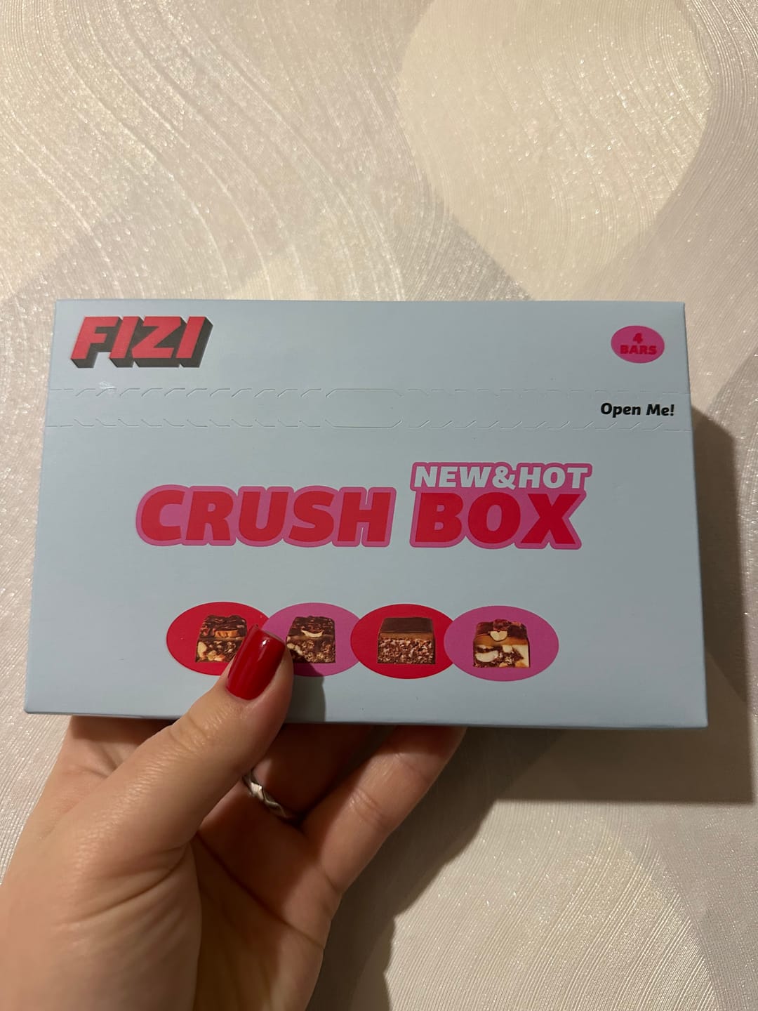Customer photo review of Mini Crush Box x4 шт.