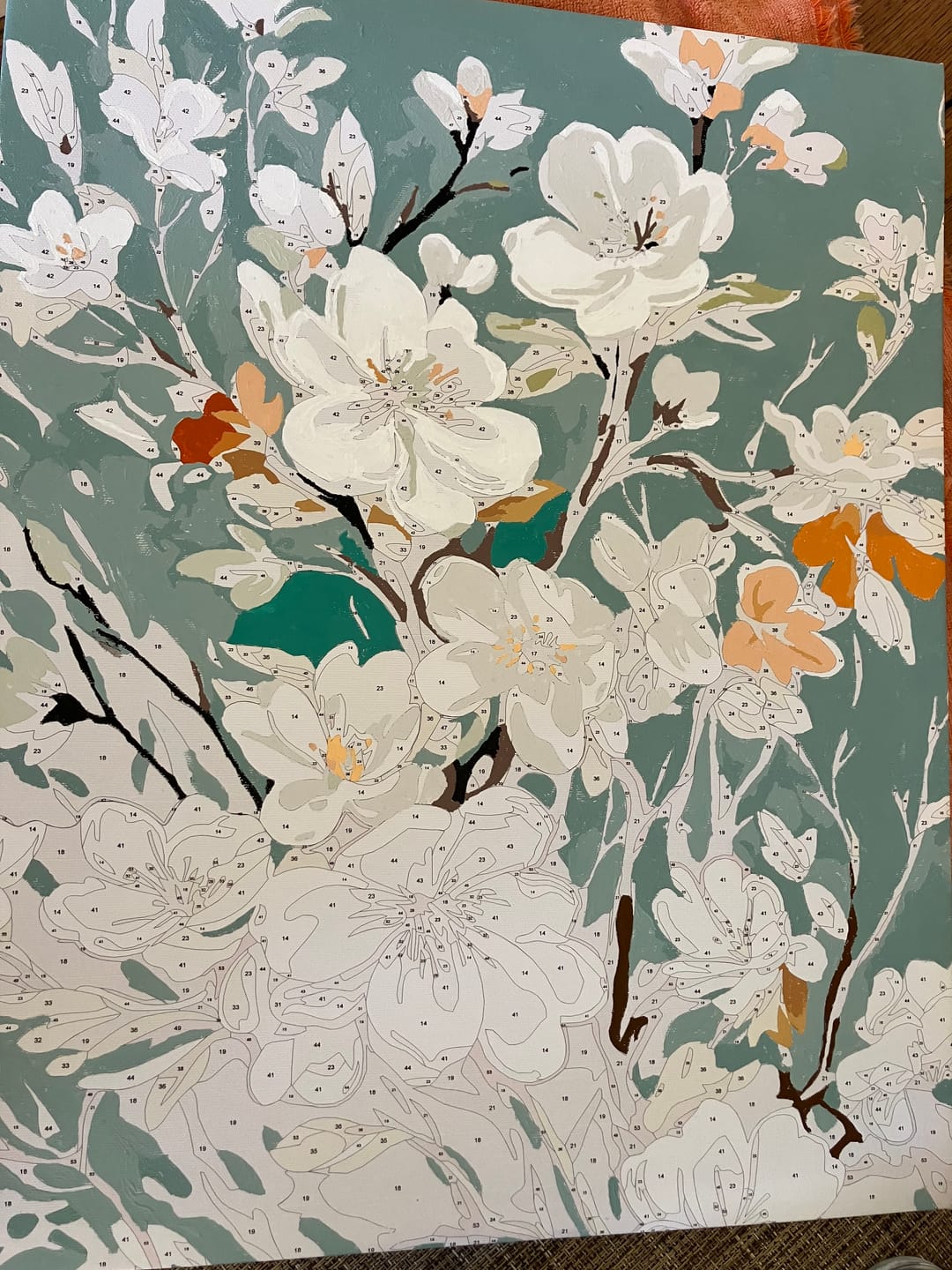 Customer photo review of Spring Blossom Tapestry