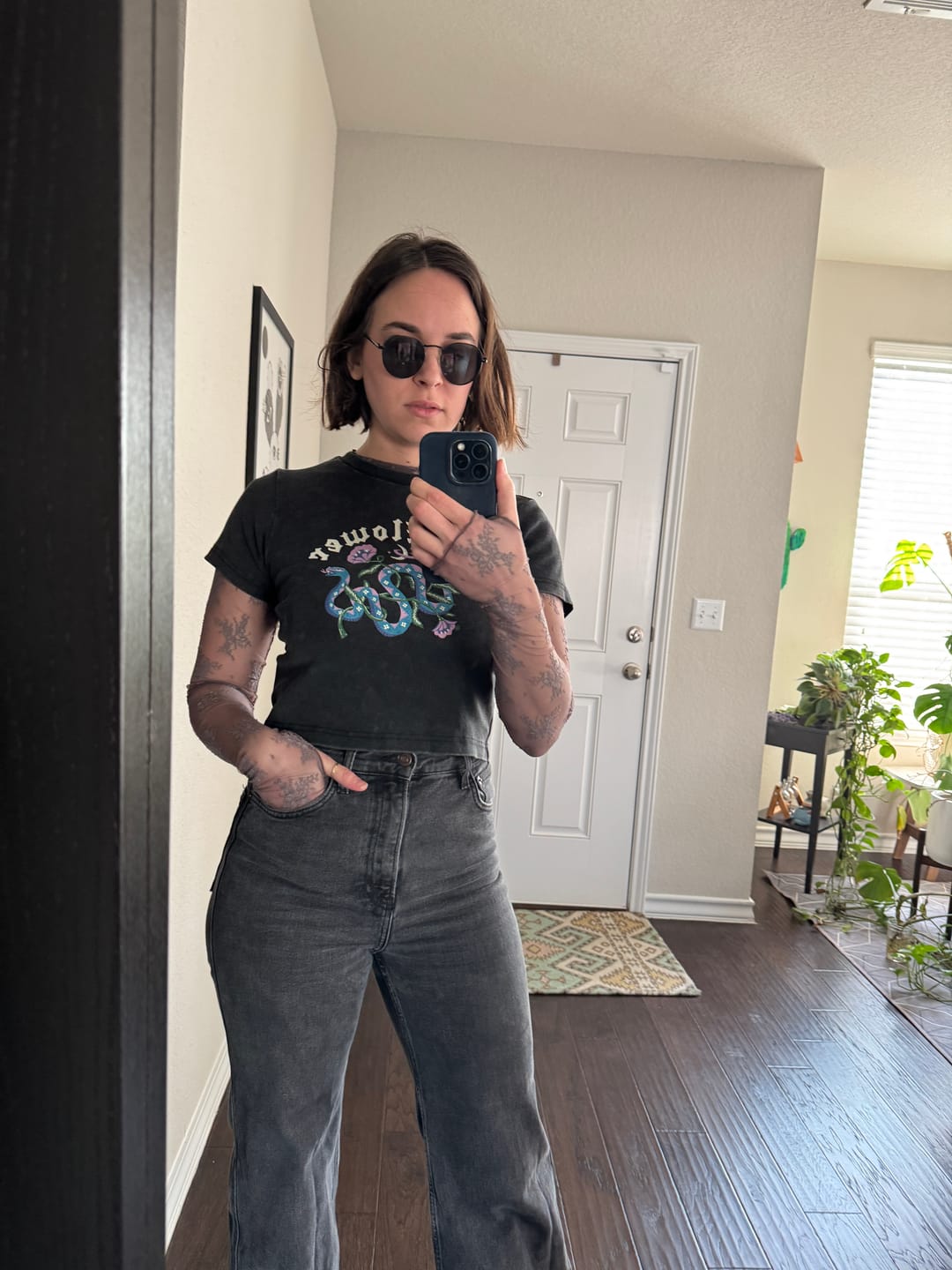 Customer photo review of Wildflower Baby Tee