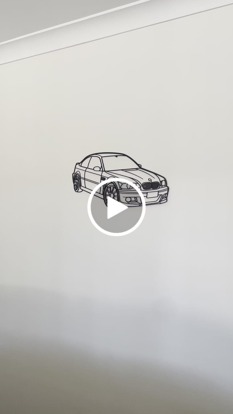 Customer video review of Custom Car & 4WD Metal Wall Art