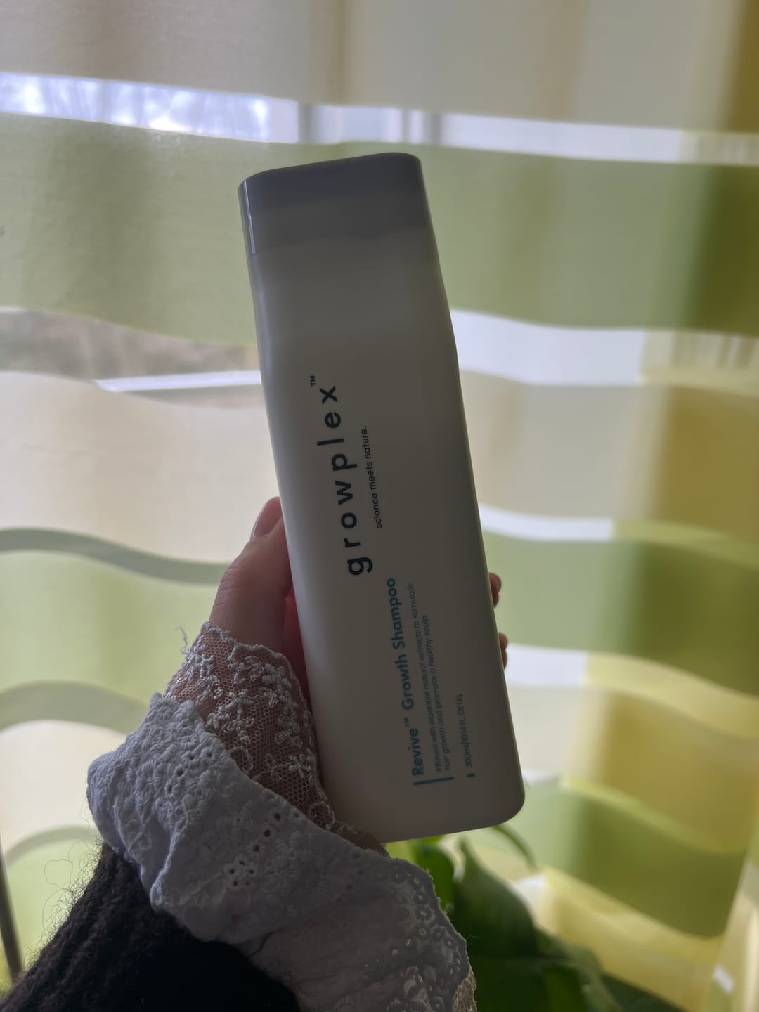 Customer photo review of Revive™ Hair Growth Shampoo – Strengthen & Nourish
