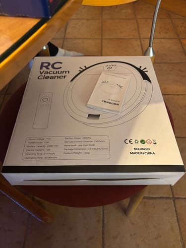 Customer photo review of HOME BUDDY –  3 in 1 Saugroboter mit Wischfunktion