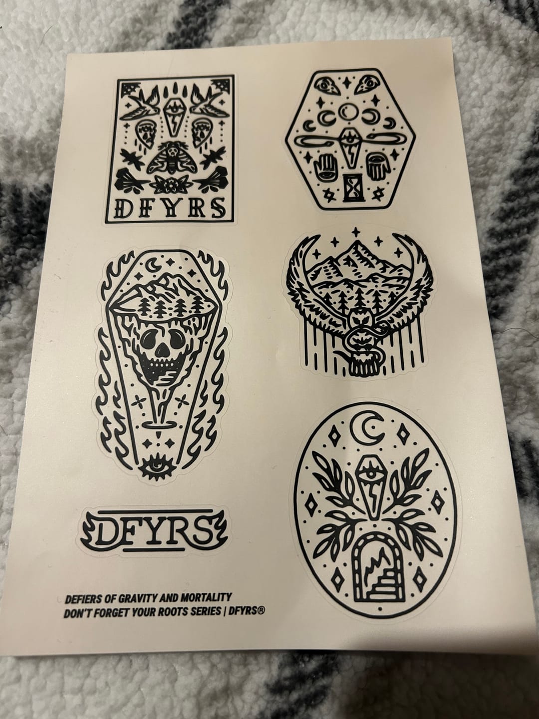 Customer photo review of Lucky Dip | Sticker Sheet