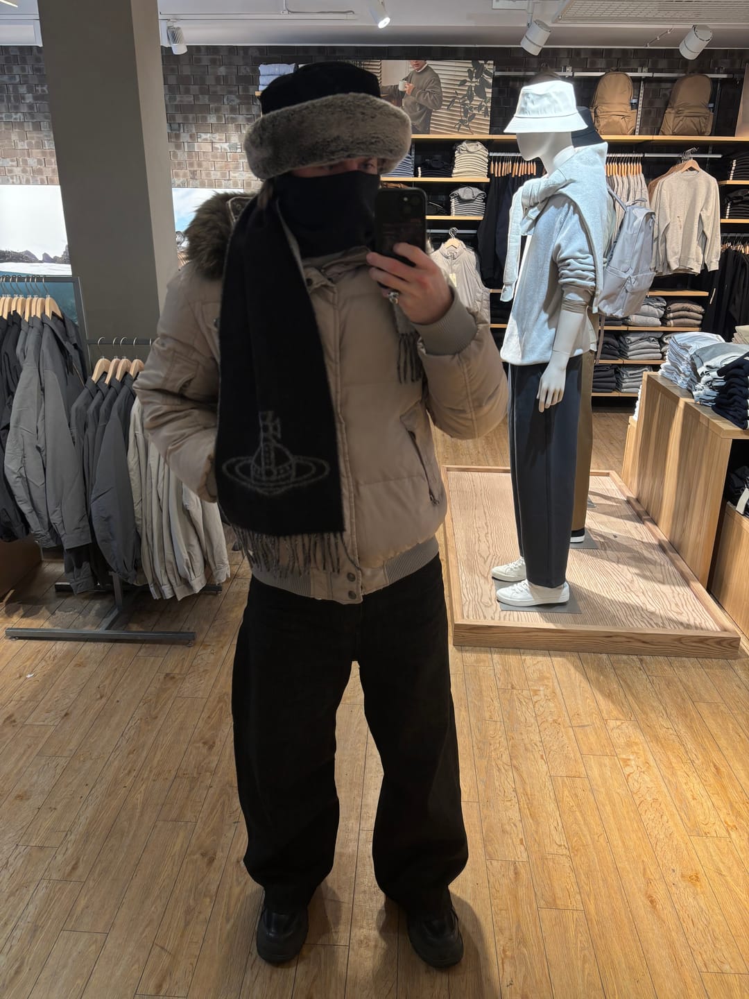 Customer photo review of Raw Denim Jeans Black PREORDER