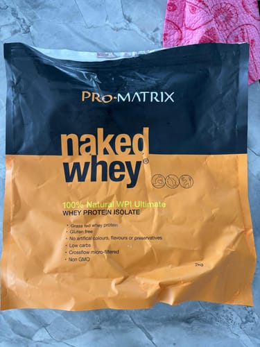 Customer photo review of 2kg UNFLAVOURED, Isolate NAKED WHEY