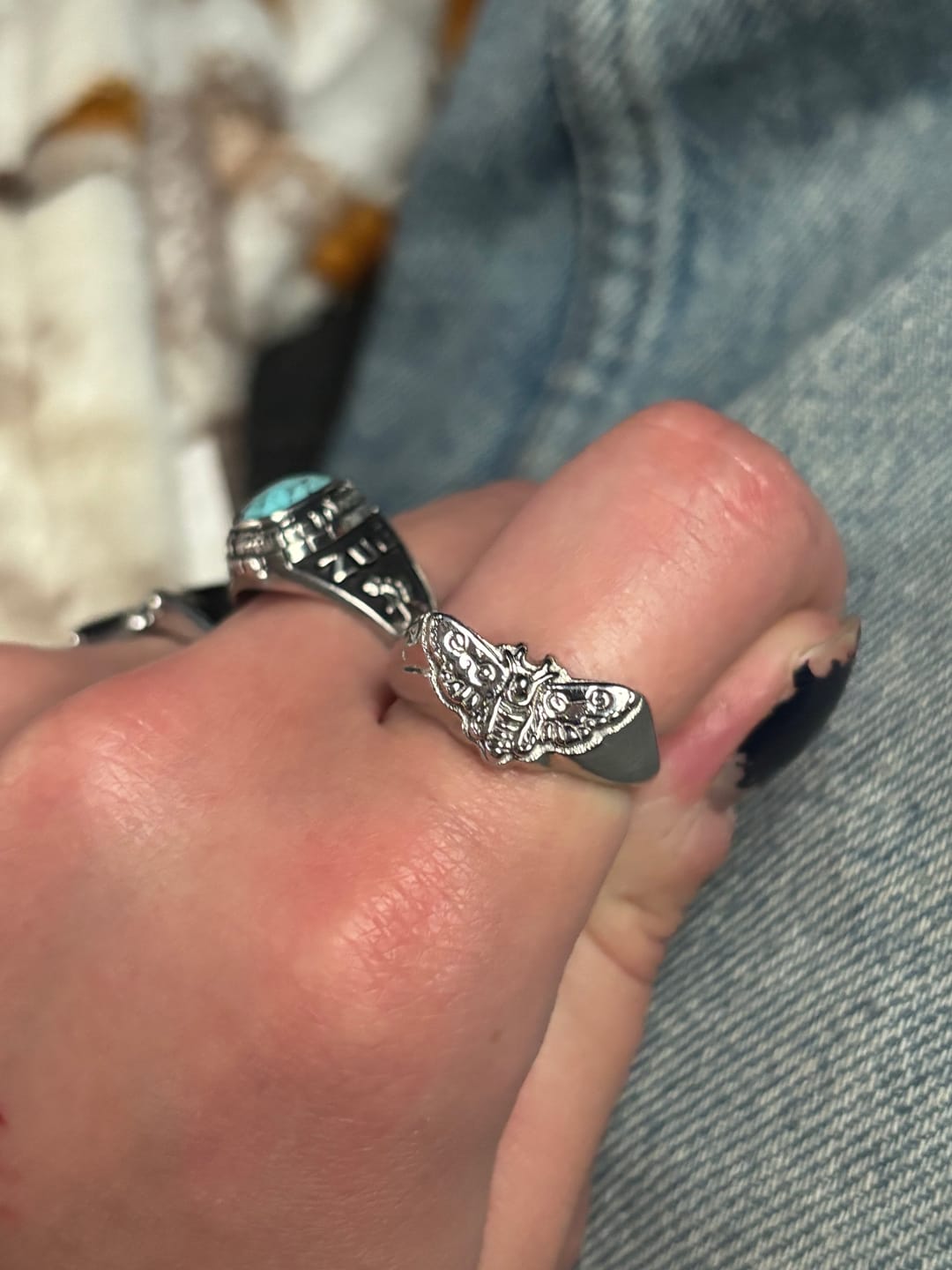 Customer photo review of MOTH RING