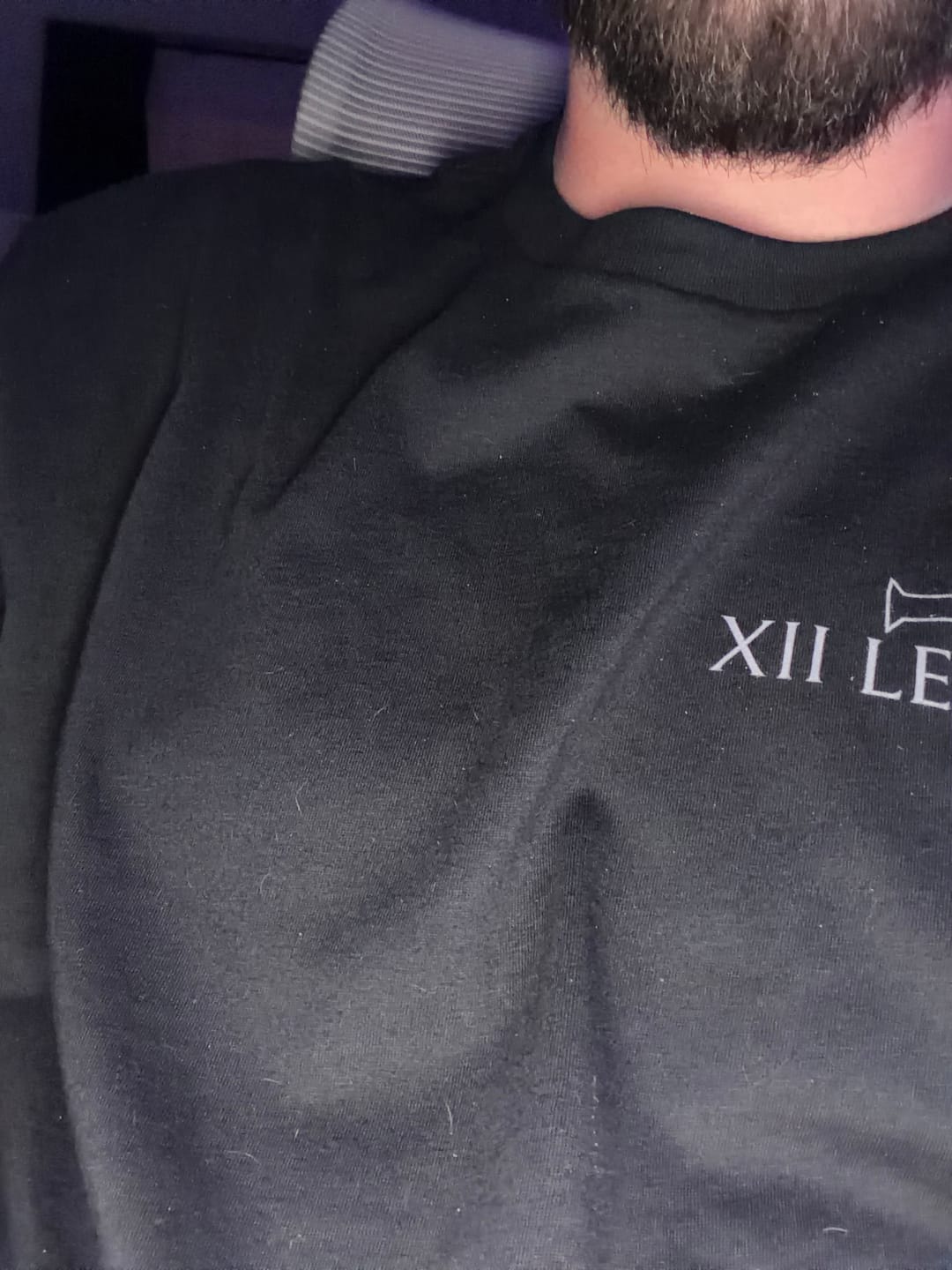 Customer photo review of ISAIAH 6:8 T-shirt