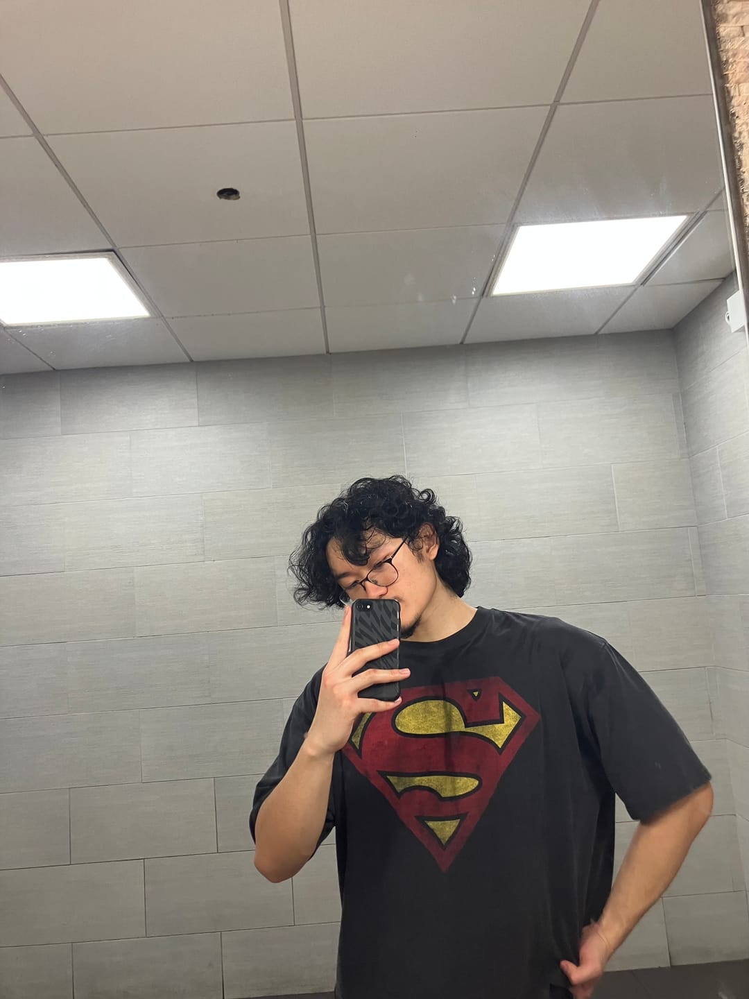 Customer photo review of 4064 - Superman Huge Tees