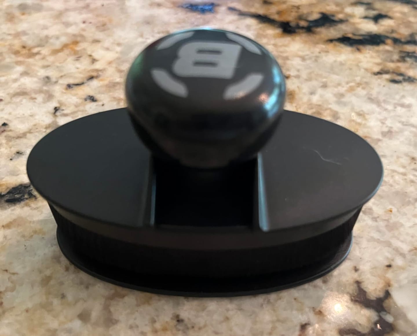 Customer photo review of Brug's Pro Grip Wide Tire Shine Applicator Brush