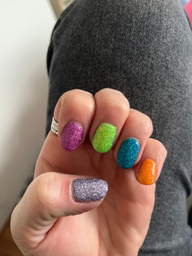 Customer photo review of Glowdip Alles-in-één Manicure Set