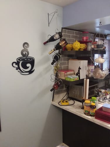 Customer photo review of Mystery Box Wall Art