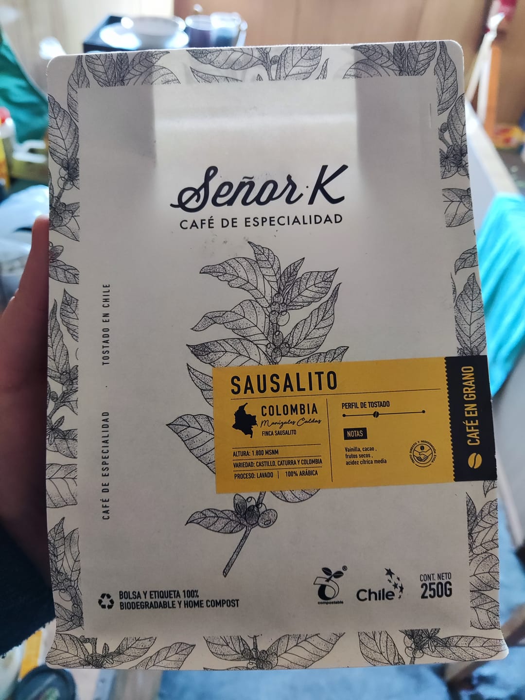 Customer photo review of Pack Premium Trio (La Chacra D´Dago + Sausalito + Los Andes Intenso) | 3 Paquetes de 250G