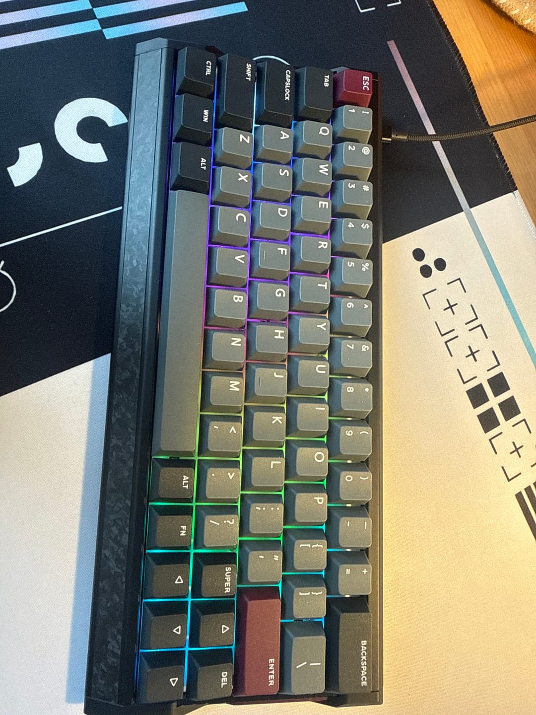 Customer photo review of IQUNIX EV63 Hall Effect Keyboard