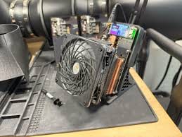 Customer photo review of Bitaxe Gamma 601 V2.0 (1.5TH/s)
