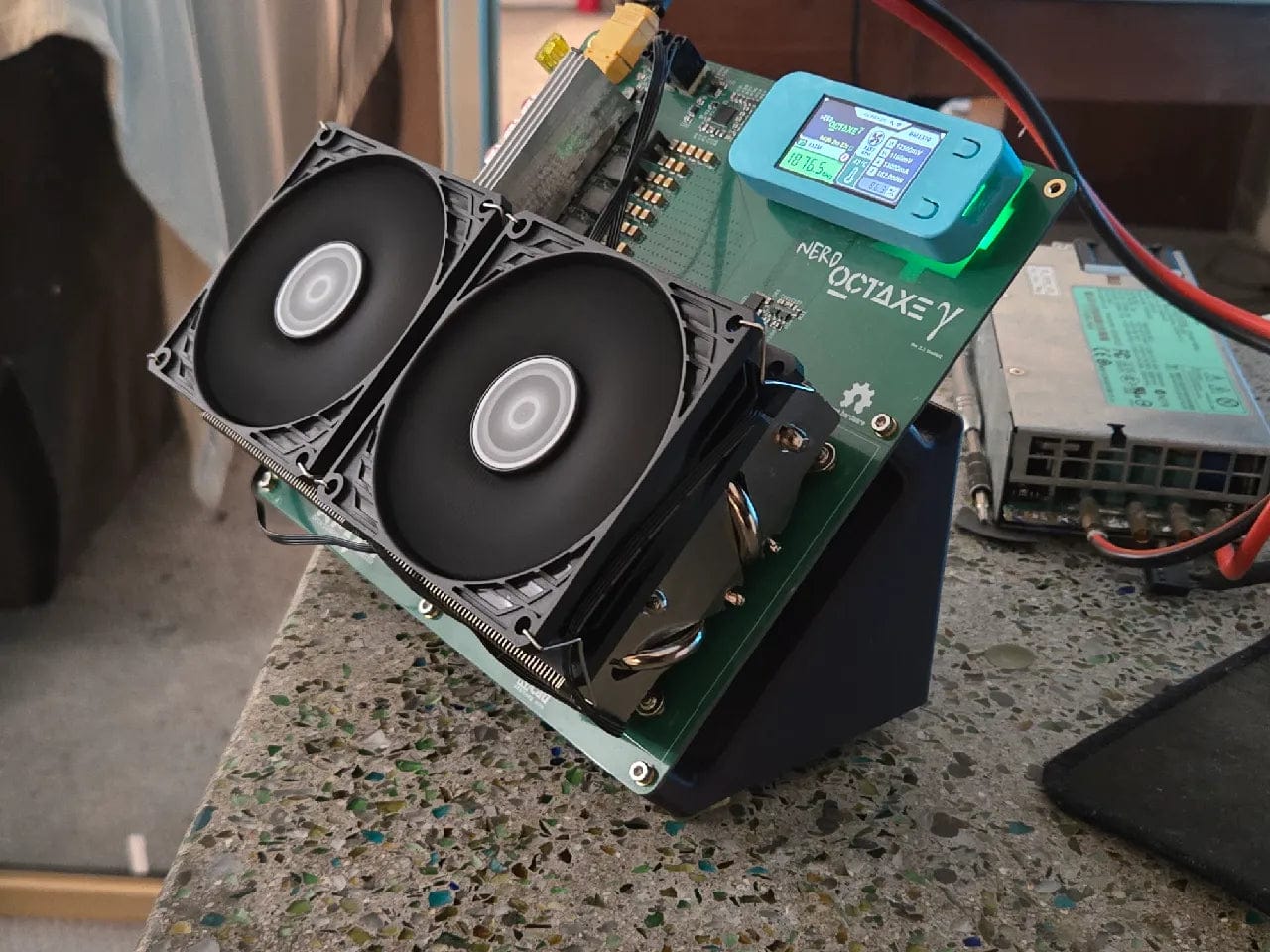 Customer photo review of Bitaxe Gamma 601 V2.0 (1.5TH/s)