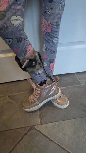 Customer photo review of Rose Gold V2 Unicorn BILLY Classic Lace Highs - 22100-680