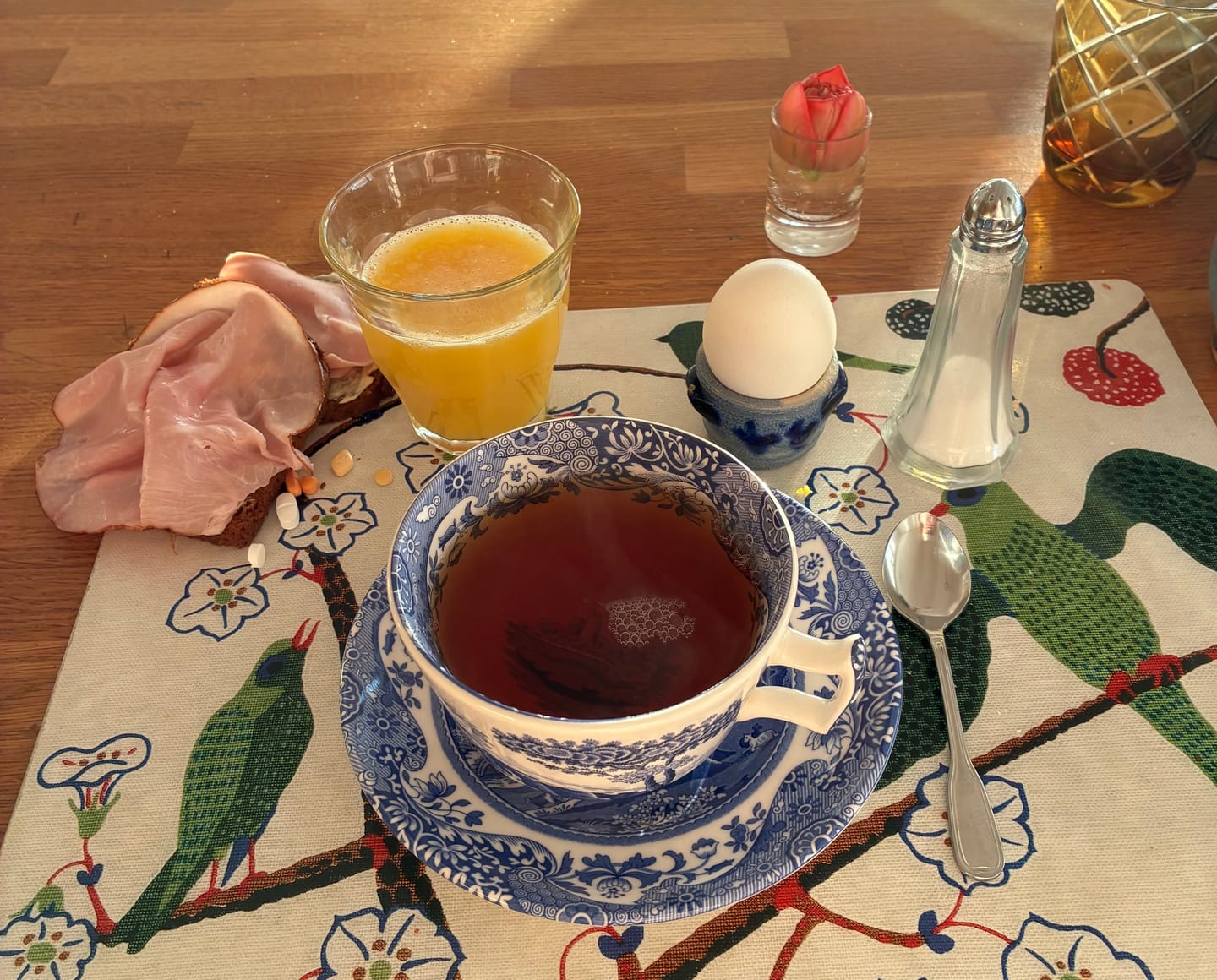 Customer photo review of Spode Blue Italian Frukostkopp & Fat 28 cl