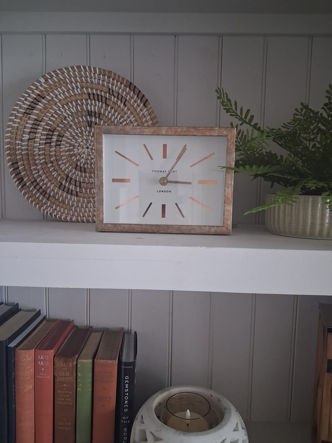 Customer photo review of Thomas Kent London. Smithfield Mantel Clock Bronze