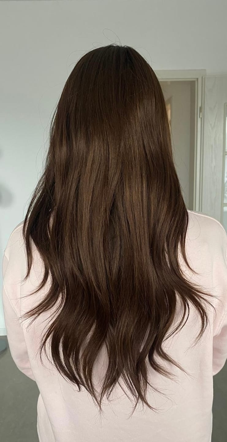 Customer photo review of Ruby Dunkelbraun