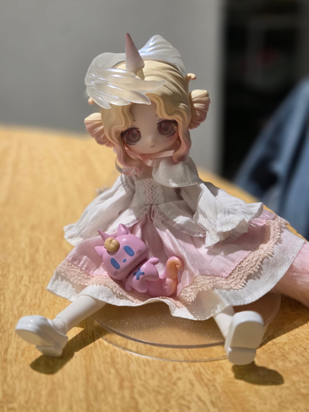 Customer photo review of The Lulu Elf Story 1/12 Action Figure BJD Blind Box