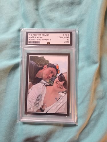 Customer photo review of Custom Graded Card