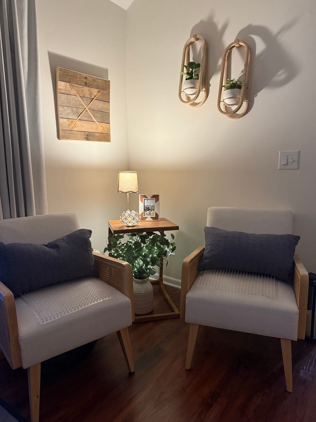 Customer photo review of Frame Wall Planter + Pot Duo