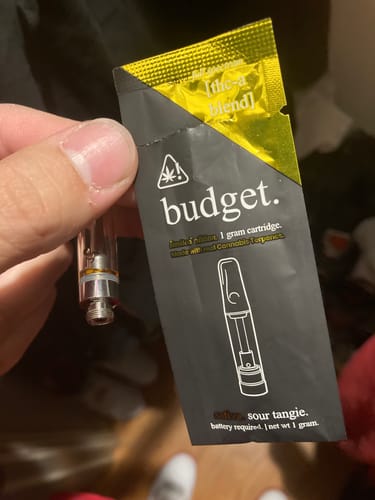 Customer photo review of 1 Gram THCA Full Spectrum Vape Cartridge | Sour Tangie - Sativa