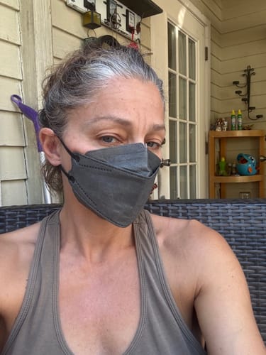 Customer photo review of KN95 Respirator Face Mask - Shadow
