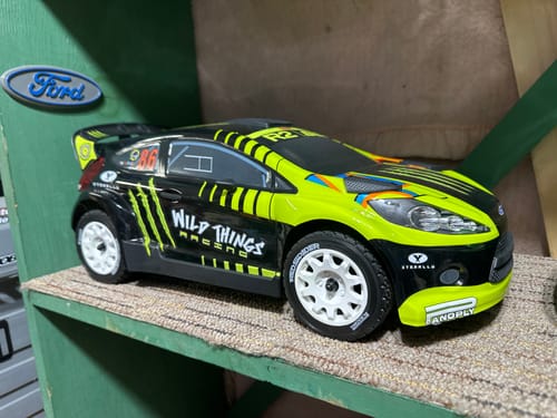 Customer photo review of Rlaarlo 1/10 Scale RTR 4WD Carbon Fiber Brushless RC Rally Car | XTS-F10