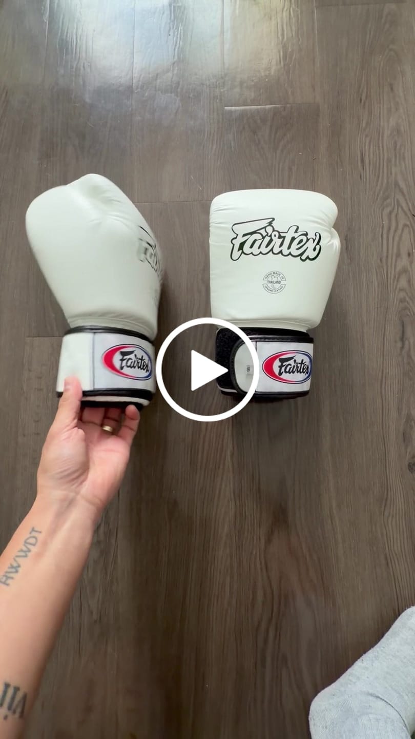 Customer video review of Fairtex BGV1 Muay Thai Boxing Glove - Solid Colors