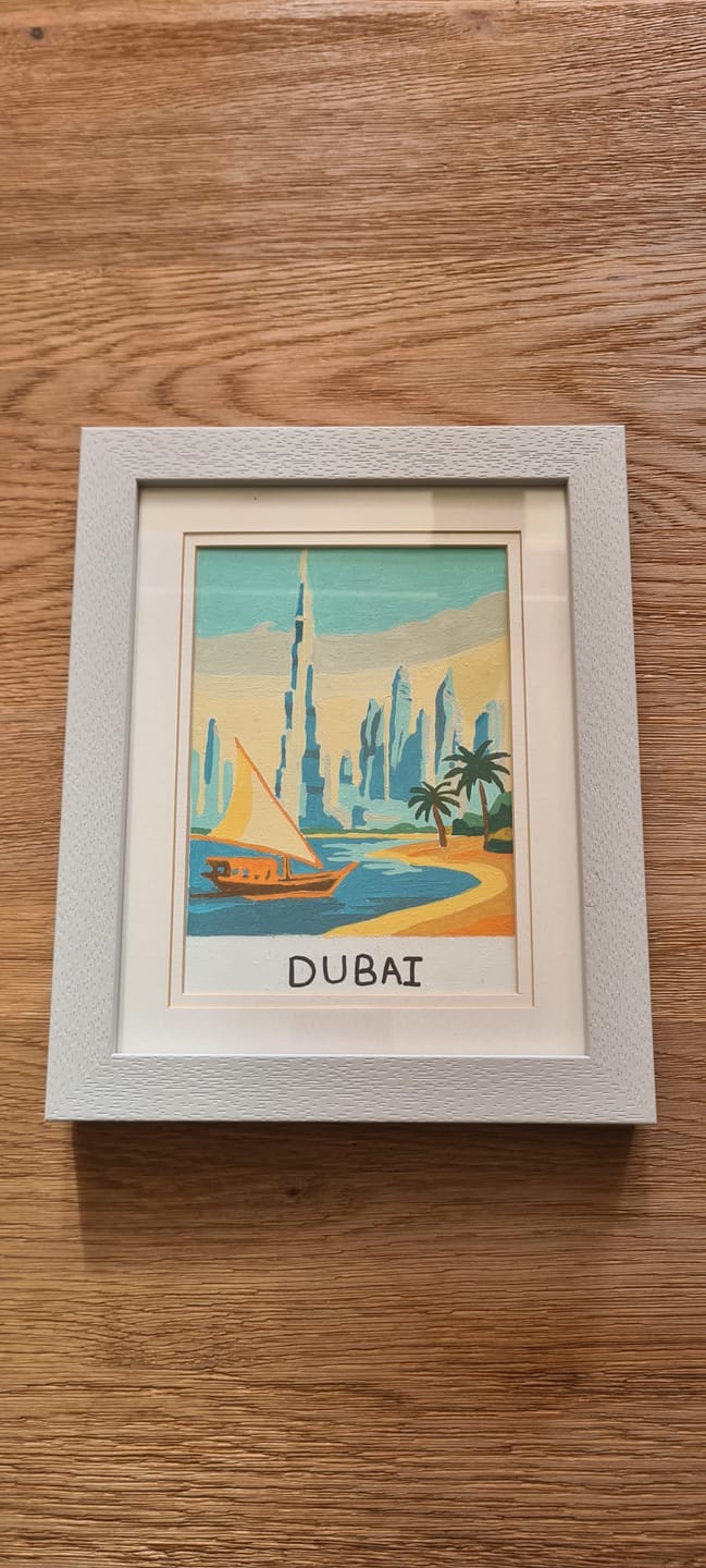 Customer photo review of 6 Mini Paintings - World Trip Set