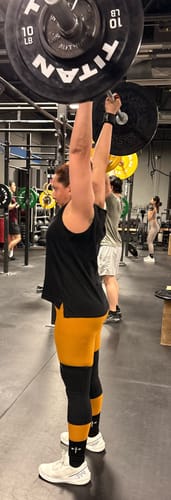Customer photo review of HolStrength Crew Socks