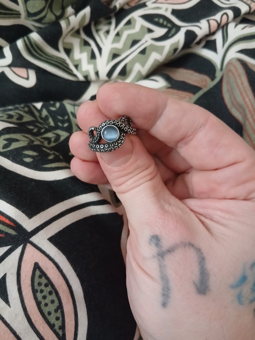 Customer photo review of OCEAN BLUE.