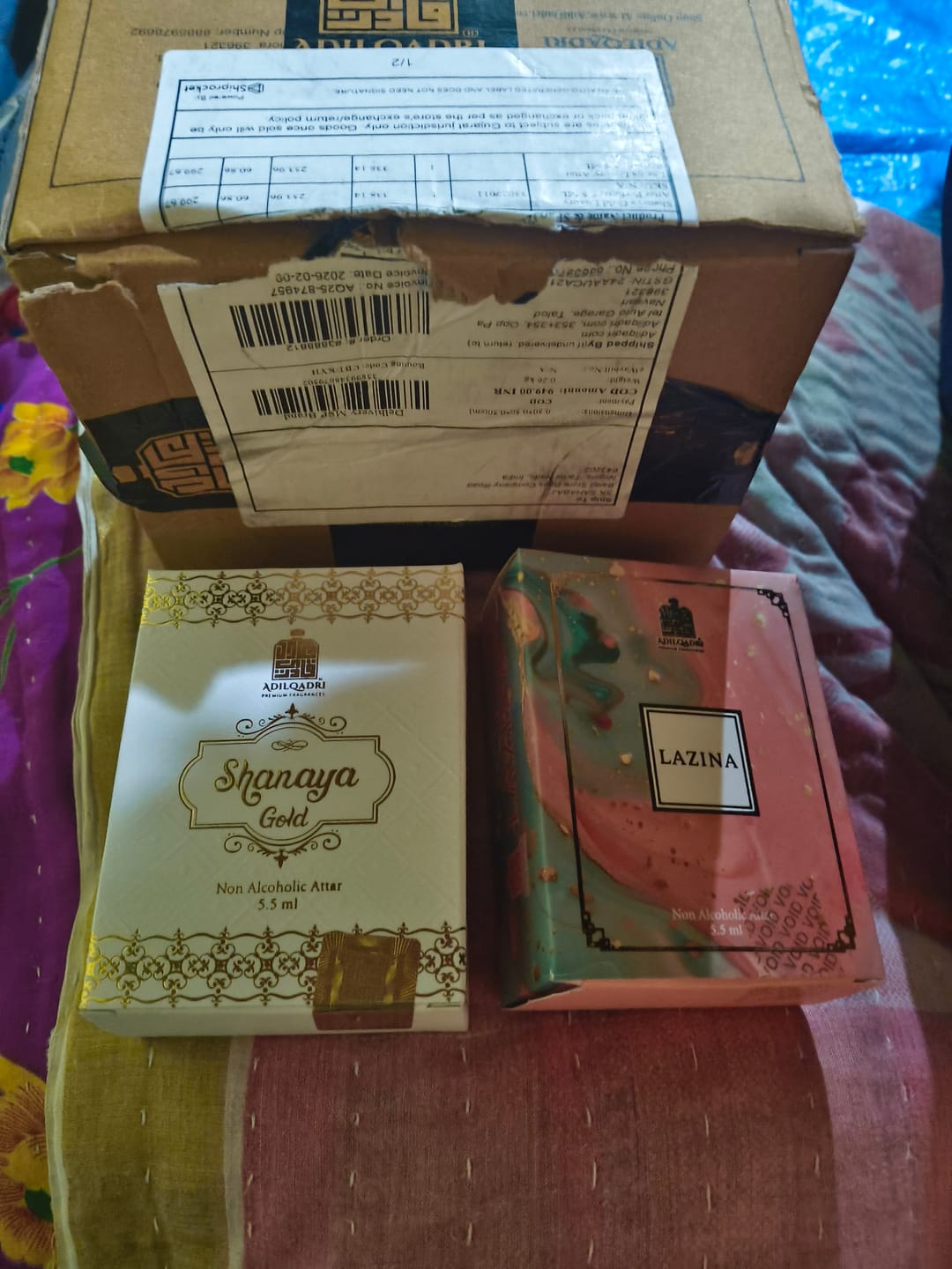 Customer photo review of Afreen Woman Luxury Attar Perfume