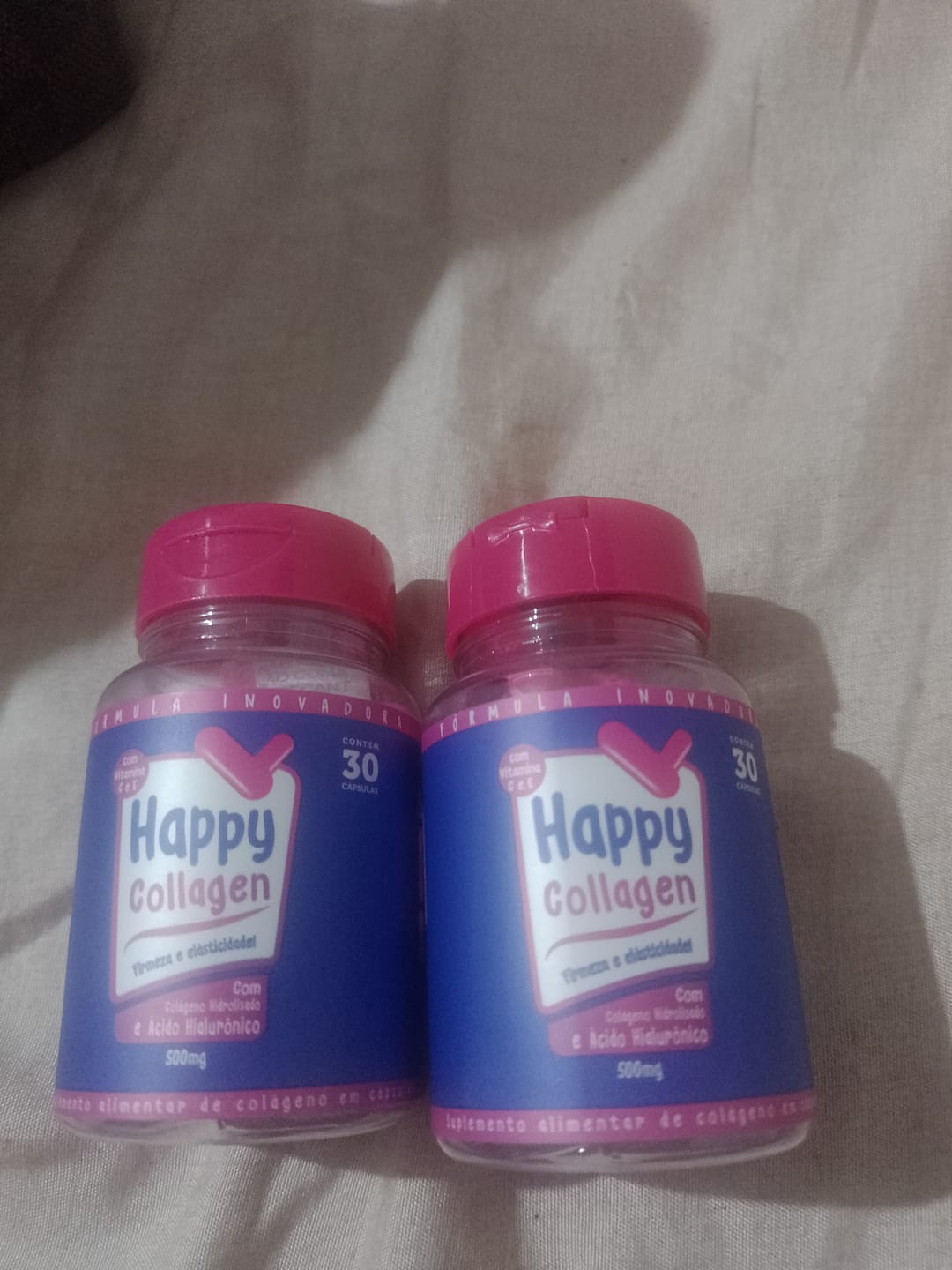 Customer photo review of Happy Collagen 2 Potes